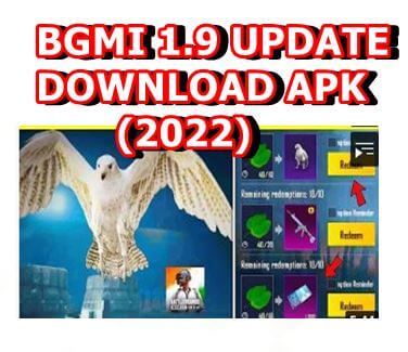 BGMI 1.9 UPDATE DOWNLOAD APK