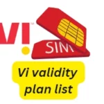 Vi Validity Recharge Plans  List (2024)