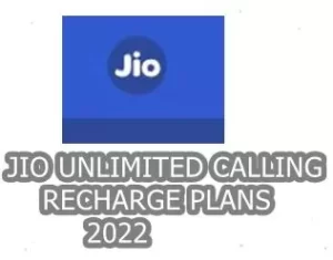 Jio Unlimited Calling Plan list