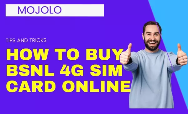 procedure of buying Bsnl 4g Sim Card Online