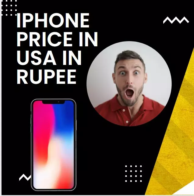 iPhone price in USA in Rupees