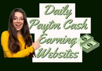 Paytm cash earning websites 2022