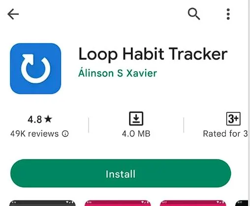 Loop Habit Tracker app