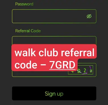 walk club referral code