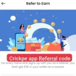 Crickpe App Referral Code 2023 – Get ₹50 + ₹25 (signup & Referral Bonus)
