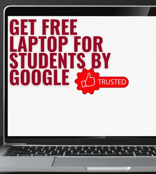 free laptop for students by google
