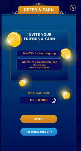 elite ludo app referral benefits