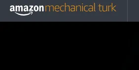 Amazon Mechanical Turk (Mturk)